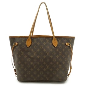 LOUIS VUITTON Monogram Neverfull MM Tote Bag Shoulder M40156