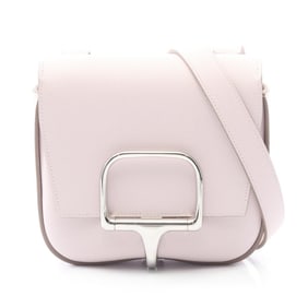 Hermes Hermès Della Cavalleria Mini Shoulder Bag, Epsom Leather, Women's, Pink