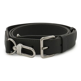 LOUIS VUITTON Louis Vuitton Shoulder Strap, Only, Taurillon Leather, Charcoal Gray