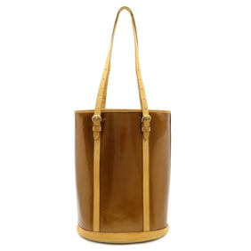 LOUIS VUITTON Vernis Bucket GM Shoulder Bag, Tote SP Order, Pouch Missing, Initials Included