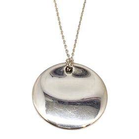 TIFFANY & Co. Tiffany Elsa Peretti Necklace Pendant Round Sv925 Silver Unisex Kaizuka Store