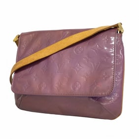 Louis Vuitton Vernis Thompson Street Shoulder Bag M91095 Violet Women's P2018490
