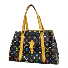 Louis Vuitton Tote Bag Monogram Multicolore Aurelia MM M40095 Noir Women's P1985953