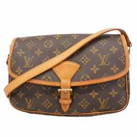 Louis Vuitton Monogram Sologne Shoulder Bag M42250 Brown Women's