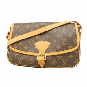 Louis Vuitton Monogram Sologne Shoulder Bag M42250 Brown Women's