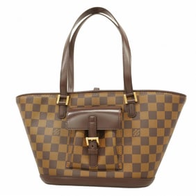 Louis Vuitton Damier Manosque PM Handbag N51121 Ebene for Women