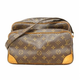 Louis Vuitton Monogram Nile Shoulder Bag M45244 Brown Women's