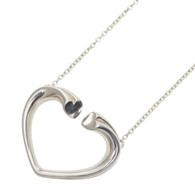 Tiffany & Co. Tenderness Heart Necklace in 925 Sterling Silver for Women. TIFFANY