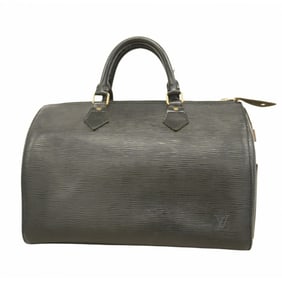 Louis Vuitton Epi Speedy 30 Handbag M59022 Noir Women's