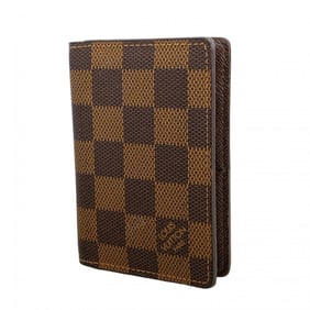 Louis Vuitton Damier Organizer de Poche Ebene Card Case N61721 for Men and Women