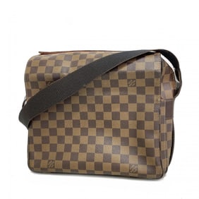 Louis Vuitton Shoulder Bag Damier Naviglio N45255 Ebene Women's