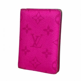Louis Vuitton Taigarama Organizer de Poche Card Case, M30778, Pink, Men's