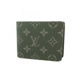 Louis Vuitton Monogram Eclipse Multiple Wallet M61695 Black Men's