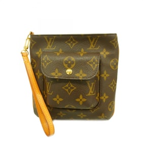 Louis Vuitton Monogram Partition Bag/Pouch M51901 Brown Women's