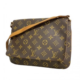 Louis Vuitton Monogram Musette Tango Short Strap Shoulder Bag M51257 Brown Women's
