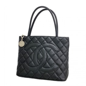 Chanel Reissue Tote Bag, Caviar Skin, Black, Women's
