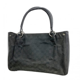 Gucci GG Canvas Tote Bag 115015 Black Women's