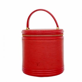 Louis Vuitton Epi Cannes Handbag M48037 Castilian Red Women's P2018484