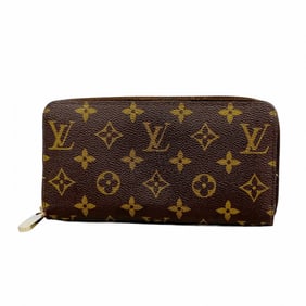 Louis Vuitton Monogram Zippy Wallet M60017 Brown Men's/Women's P2007168