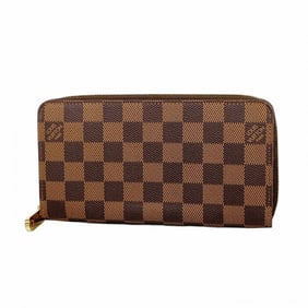 Louis Vuitton Damier Zippy Wallet N60015 Ebene Men's/Women's P2007167