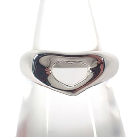TIFFANY 925 Heart Ring, size 10.5