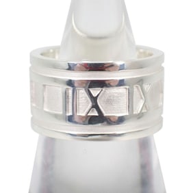 TIFFANY 925 Atlas Wide Ring, size 13