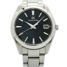 Seiko Grand SBGV223 9F82-0AF0 Black Dial Men's Watch