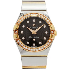 Omega Constellation 123.25.27.60.63.002 Brown Dial Women's Watch