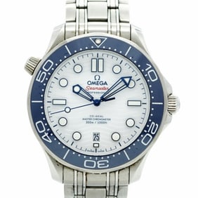 Omega Seamaster 522.30.42.20.04.001 White Dial Men's Watch