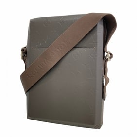 Louis Vuitton Bobby Monogram Glace Leather Shoulder Bag M46520 Cafe Men's P1999470