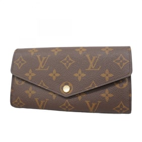 Louis Vuitton Monogram Portefeuille Sarah Long Wallet M60531 Brown Women's P1999104