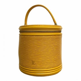Louis Vuitton Epi Cannes Handbag M48039 Jaune Women's P1996900