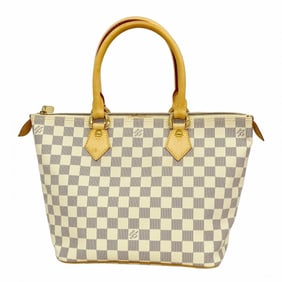 Louis Vuitton Damier Azur Saleya PM Tote Bag N51186 White Women's P1985956
