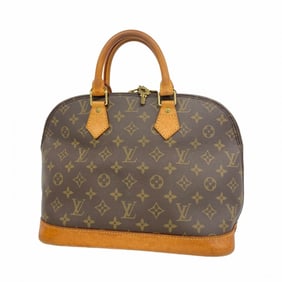 Louis Vuitton Monogram Alma Handbag M51130 Brown Women's
