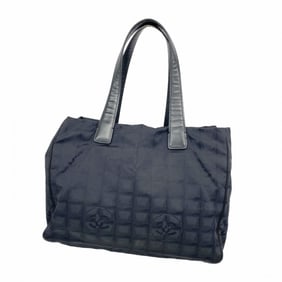 Chanel New Travel Nylon Tote Bag in Black Champagne for Women