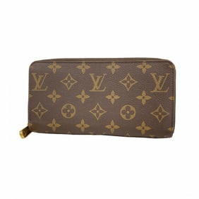 Louis Vuitton Monogram Zippy Wallet M60017 Brown Men's and Women's