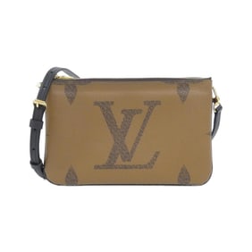 Louis Vuitton Monogram Giant Pochette Double Zip Shoulder Bag M69203