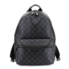 Louis Vuitton Monogram Eclipse Discovery Backpack MM, Black, M22545, RFID MM