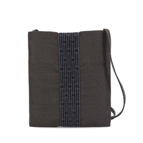 Hermes Hermès Herline Pochette Shoulder Bag in Gray Canvas