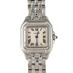 Cartier Panthere SM W25033P5 Stainless Steel Quartz Watch