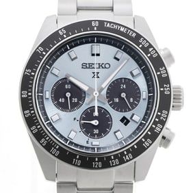 Seiko Prospex Speed Timer SBDL109 V192-0AH0 Quartz Solar Watch A-159525