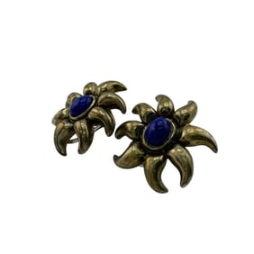 TIFFANY & Co. Tiffany Lapis Lazuli Earrings Gold Women's