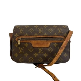 LOUIS VUITTON M51210 Saint-Germain 24 Monogram Shoulder Bag Brown Women's