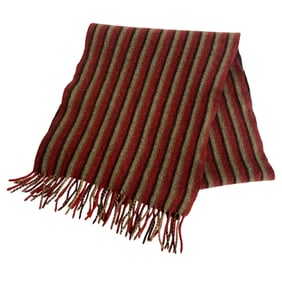 LOUIS VUITTON M71985 Echarpe Raye Scarf, Red, Unisex