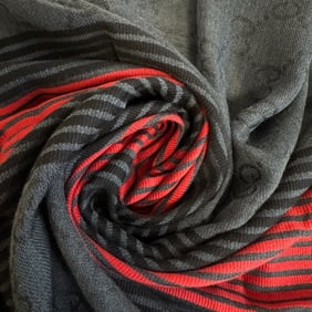 GUCCI 508027 GG Pattern Stole Navy Men's