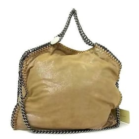 STELLA McCARTNEY Falabella handbag in brown eco-leather for women