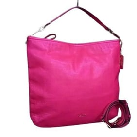 COACH Madison Hobo Handbag 27858 Pink Leather Women's