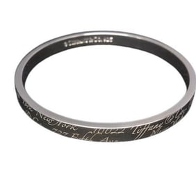 TIFFANY & Co. Tiffany Bangle Not Narrow New York Silver SV925 Women's