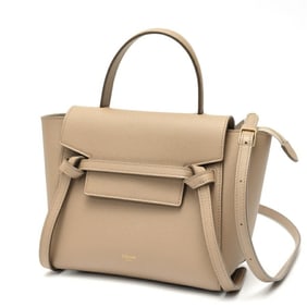 Celine Belt Bag Nano Shoulder 189003ZVA.18LT Grained Calfskin Light Taupe (Greige) RI-159752