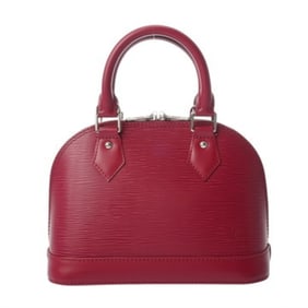 LOUIS VUITTON Epi Alma BB 2-Way Fuchsia M40851 Women's Leather Handbag, Rank A, Pre-owned, Ginzo